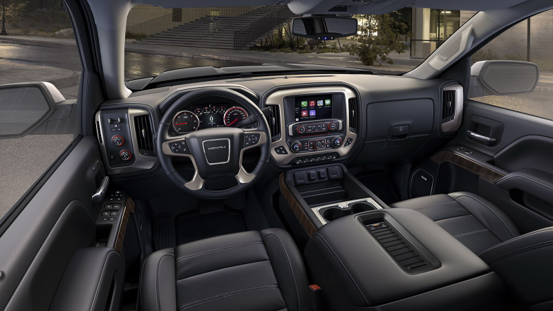 The interior is featured packed and like most modern trucks, the interior is very quiet and comfortable.